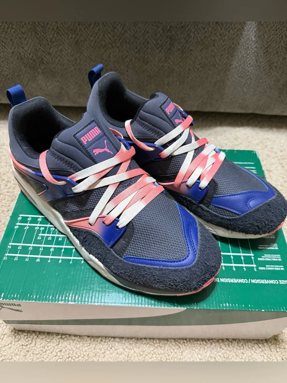 PUMA Blaze of Glory Psychedelic Pack Men's Shoes Sneakers 387576 02 New